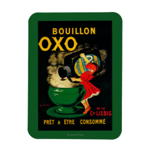 Bouillon OXO Vintage PoseterEuropa Magnet