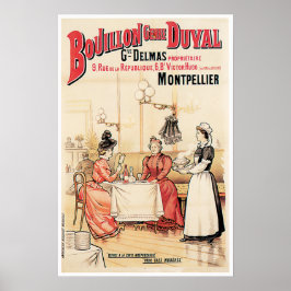 Bouillon Vintag Food Ad Art Poster