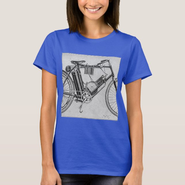 Bouilly Motorcycle, 1895 T-Shirt (Vorderseite)