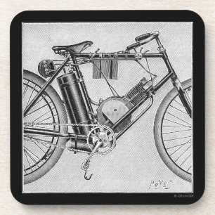 Bouilly Motorrad, 1895 Untersetzer