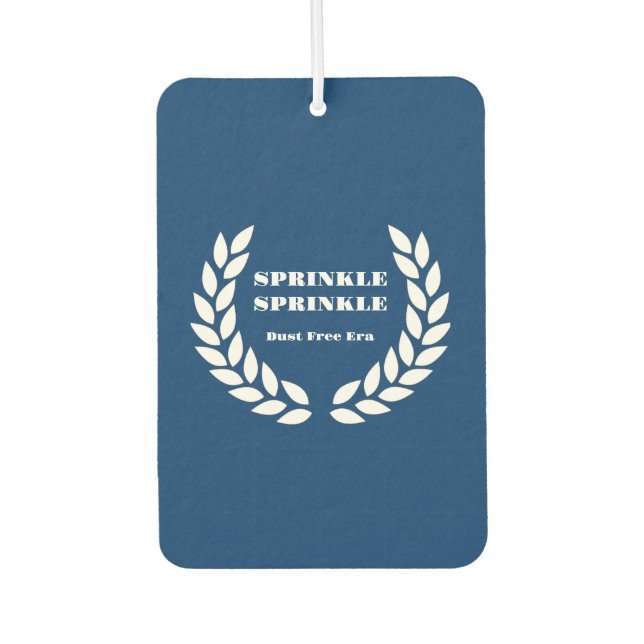 Boujee Blues Air Fresher Autolufterfrischer (Vorderseite)