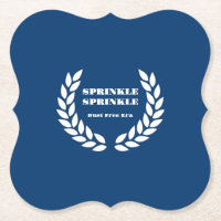 Boujee Blues Paper Untersetzer