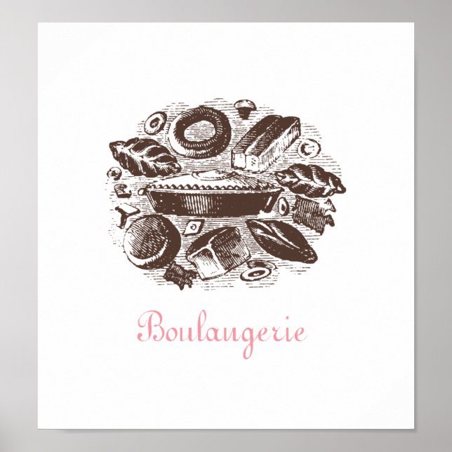 Boulangerie Poster (Vorne)