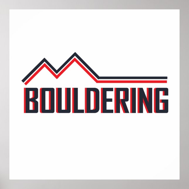 bouldend poster (Vorne)