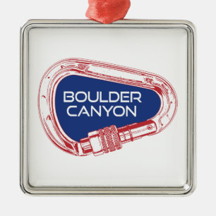 Boulder Canyon Colorado Klettergarten Ornament Aus Metall