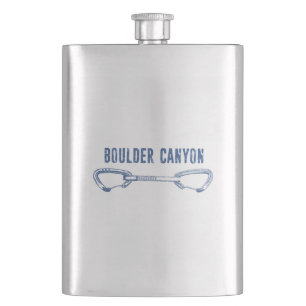 Boulder Canyon Colorado Klettersteig Quickziehung Flachmann