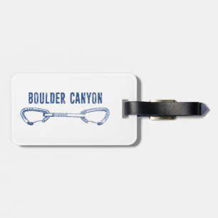 Boulder Canyon Colorado Klettersteig Quickziehung Gepäckanhänger