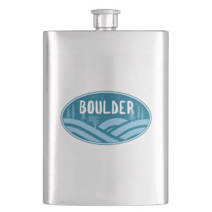 Boulder Colorado Außenbereich Flachmann