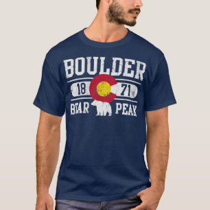 Boulder Colorado Bärenberg Vintage-Fade T-Shirt