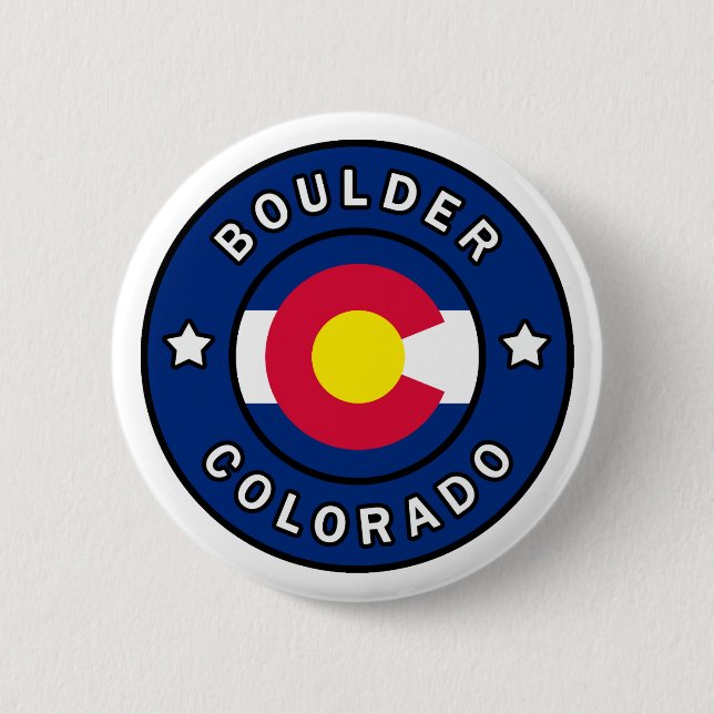 Boulder Colorado Button (Vorderseite)