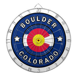 Boulder Colorado Dartscheibe