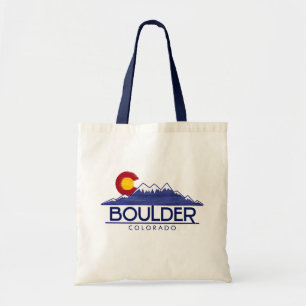 Boulder Colorado Holztasche für Berge Tragetasche