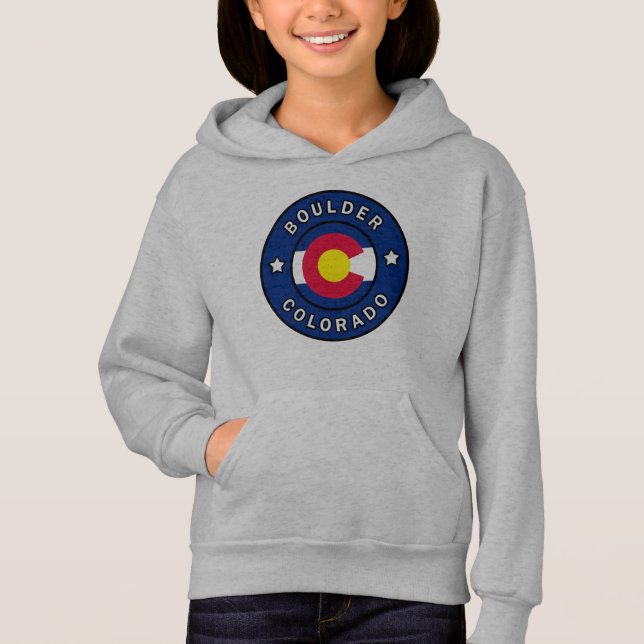 Boulder Colorado Hoodie (Vorderseite)