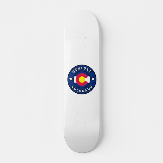Boulder Colorado Skateboard (Vorne)