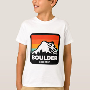 Boulder Colorado Snowboarden Familienausflug T-Shirt