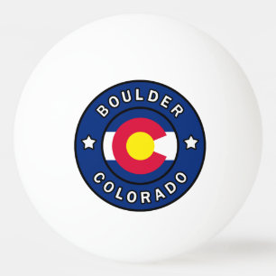 Boulder Colorado Tischtennisball