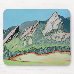 Boulder Flatirons Mousepad