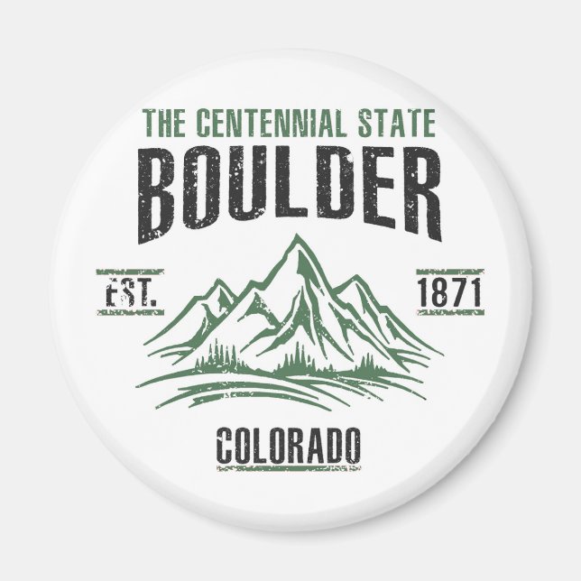 Boulder Magnet (Vorne)