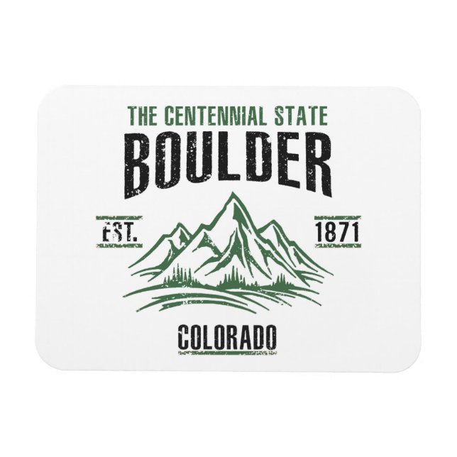 Boulder Magnet (Horizontal)