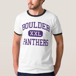 Boulder - Panther - hoch - Boulder Colorado T-Shirt