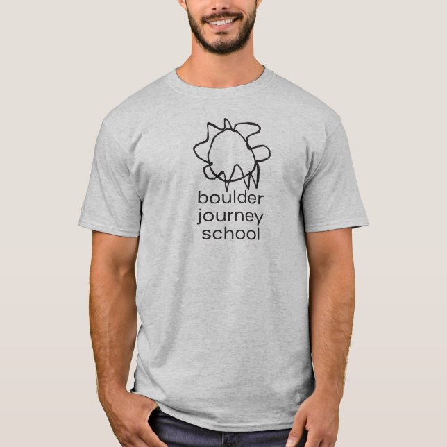 Boulder-Reise-Schulerwachsen-T - Shirt (Vorderseite)