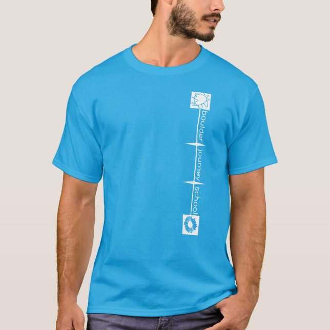 Boulder-Reise-Schulerwachsener T - Shirt - weißer (Vorderseite)