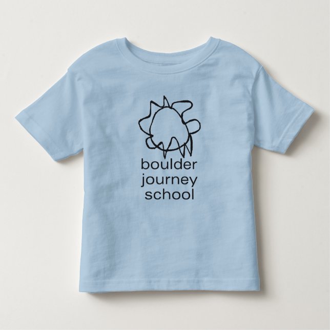 Boulder-Reise-Schulkleinkind-T - Shirt (Vorderseite)