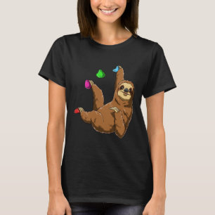 Boulder Sloth Bouldering and Climbing T-Shirt