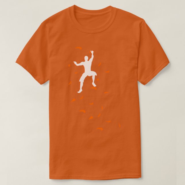 Boulder Sport Kletterwand T-Shirt (Design vorne)