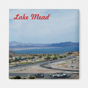 Boulder-Stadt und Lake Mead Magnet