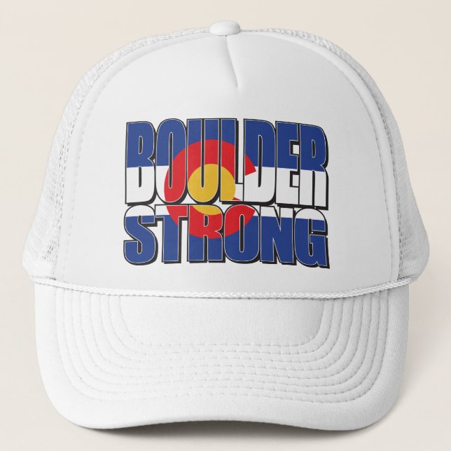 Boulder-Strong Truckerkappe (Vorderseite)