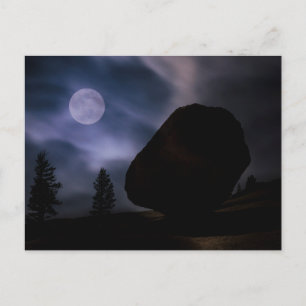 Boulder von Mondlicht   Yosemite National Park Postkarte