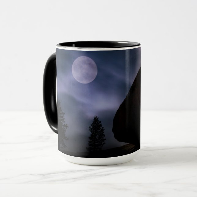 Boulder von Mondlicht | Yosemite National Park Tasse (Vorderseite Links)