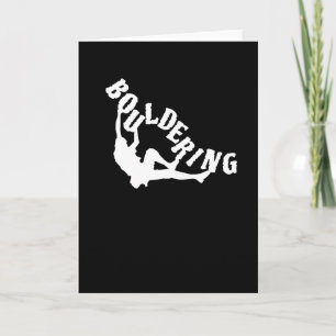 Bouldering Boulderer Klettern Karte