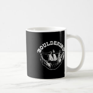 Bouldering Faultier Lustig Kletterer Boulderer Kaffeetasse