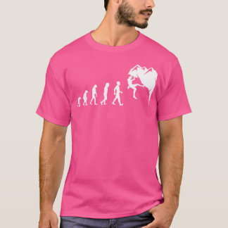 Bouldering für Boulderer Lustige Evolution s T-Shirt
