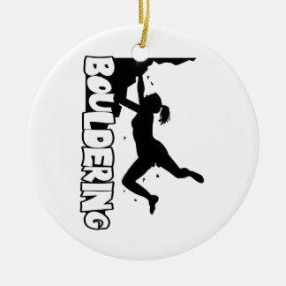 Bouldering_print Frauen Keramikornament