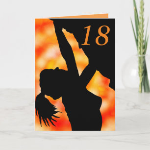 Boulderinnen, 18. Geburtstagskarte Karte