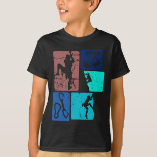 Boulderklettern Lustige Bouldering-Enthusiasten fü T-Shirt
