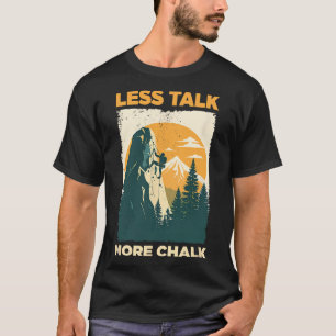 Bouldern Retro Bergsteigen Bergsteigen Boulderer T-Shirt