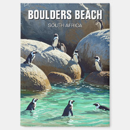 Boulders Beach Pinguine Südafrika Reisen Magnet