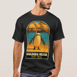 Boulders Beach South Africa Vintag Pinguin Travel T-Shirt