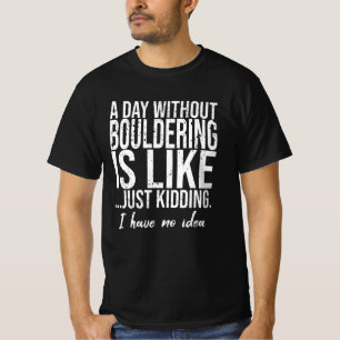 Boulding lustiges Sportgeschenk T-Shirt