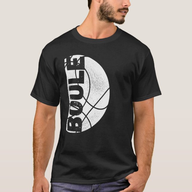 Boule Petanque Boccia Boulen Petanque Balls T-Shirt (Vorderseite)