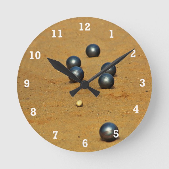 Boule Runde Wanduhr (Vorderseite)