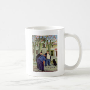 Boules-Spieler Kaffeetasse