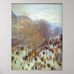 Boulevard Capucines von Claude Monet Poster