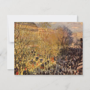 Boulevard des Capucines von Claude Monet