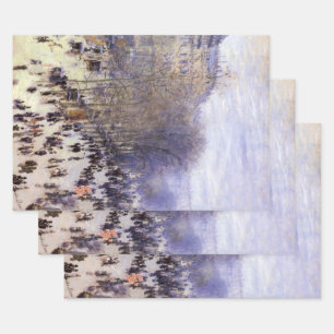 Boulevard des Capucines von Claude Monet, Fine Art Geschenkpapier Set