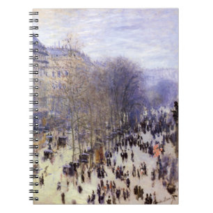 Boulevard des Capucines von Claude Monet, Fine Art Notizblock